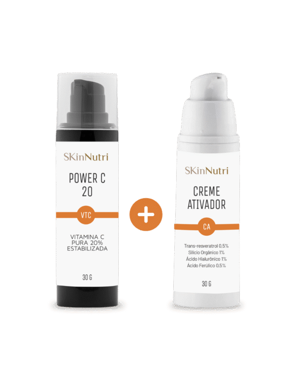 Creme Power C 20 VTC + Creme ativador CA SkinNutri - 30g